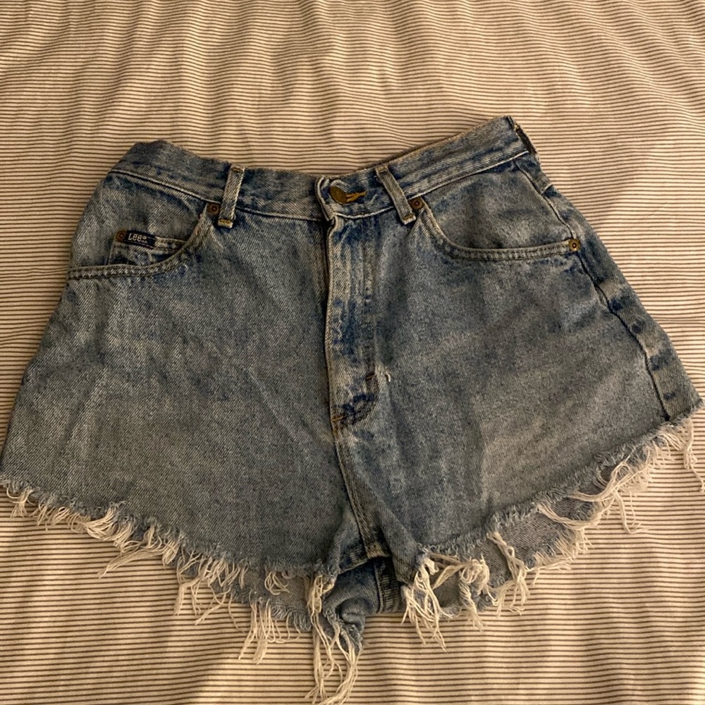 Vintage Lee denim shorts